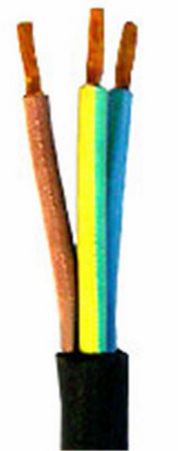  Cable flexible de caucho aislado tensión H07RN-F