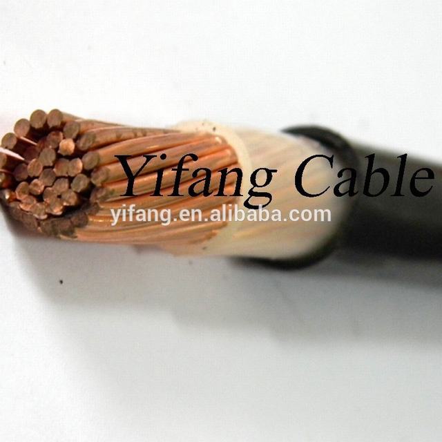  Núcleo único Conductor de cobre aislados con PVC, Cable de protección catódica