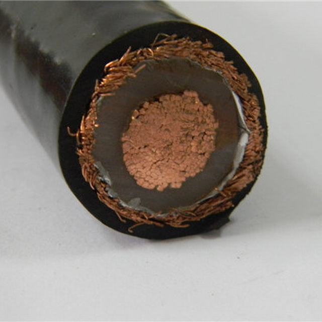  Cable de cobre de un solo núcleo, además de apantallado de alambre de cobre Cu al cable de alimentación de la Subestación