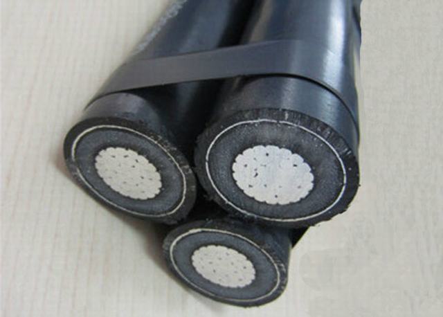 Three Cores Medium Voltage Aluminum XLPE Cable