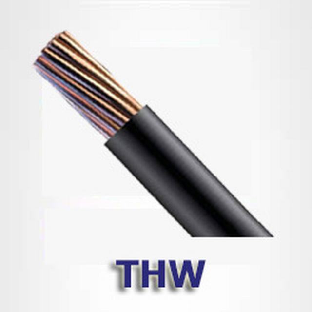  Tw Thw sólido ou condutores de cobre entrançado de isolamento de PVC