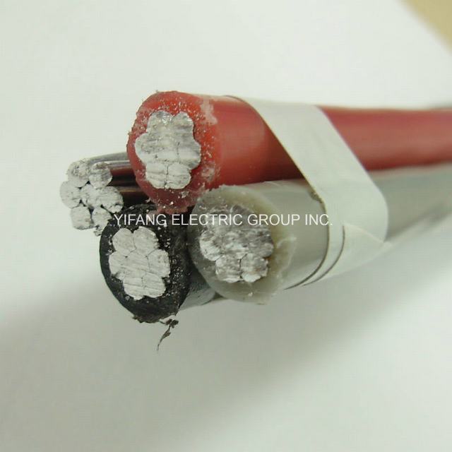  Verdrehte LV-Aluminiumleiter-Unkosten Isolierluftbündel-Kabel