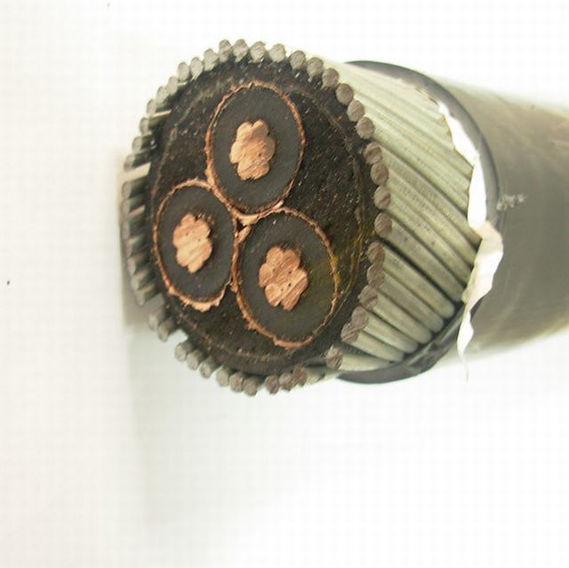  Cable de alimentación de metro de aluminio o cobre