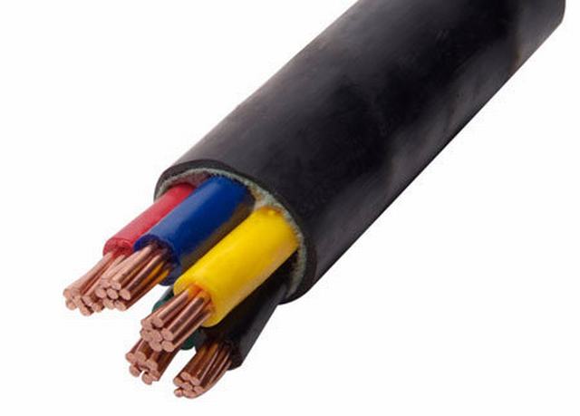 
                                 Vvg aislados con PVC, Cable de cobre recubierto de PVC de varios núcleos de cable de alimentación                            