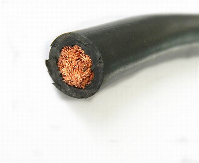  Cable de soldadura de cobre flexible desgaste aislados de goma resistente a productos químicos/aceite/120mm2