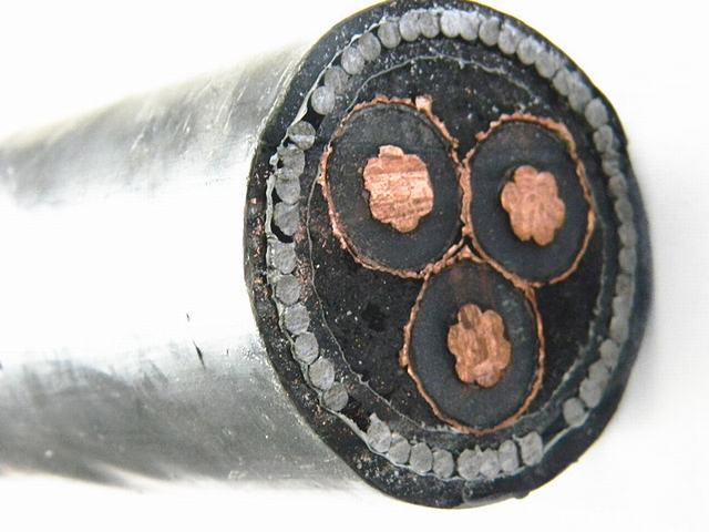 
                                 Cinta de acero aislante XLPE Cable de cobre blindado                            