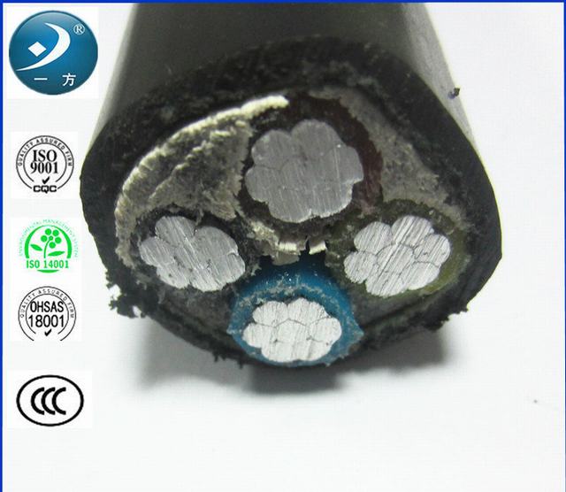  Câble en PVC swa en polyéthylène réticulé pour l'usage souterrain