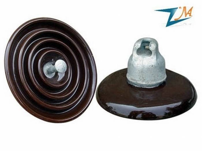 
                                 A norma IEC de esfera e encaixe o disco de porcelana Isolador de Suspensão                            