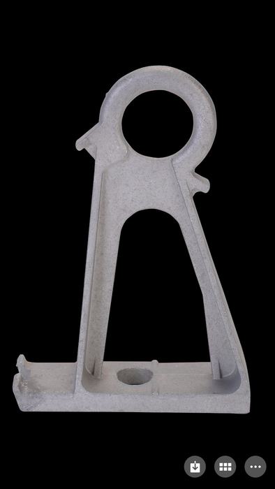 
                                 Braçadeira da Suspensão com suporte de alumínio                            