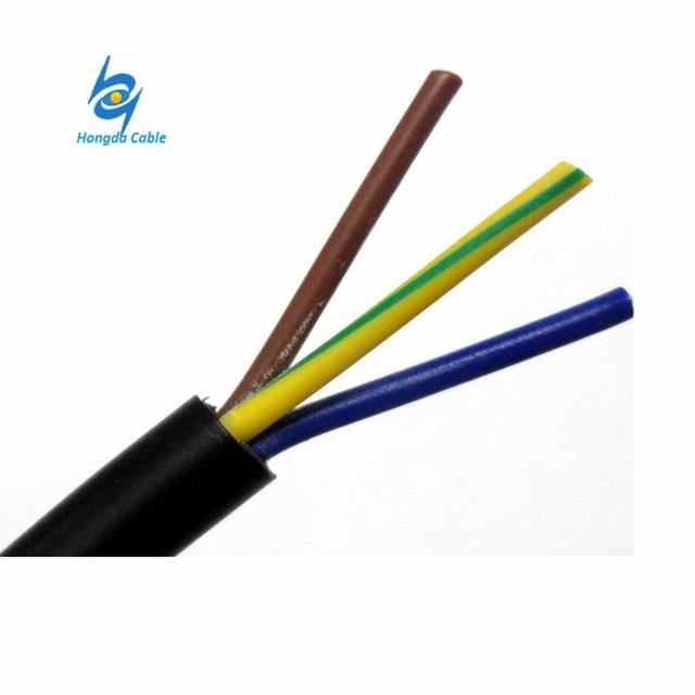  0.6/1 Kv XLPE de cobre el Aislamiento de cubierta de PVC de 2 Núcleos de cable de 2,5 mm cable R2V