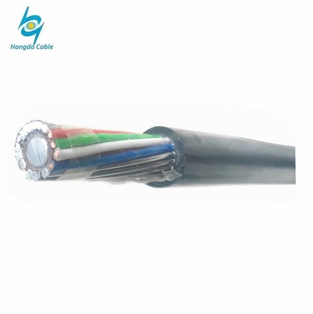 
                                 0.6/1KV2 Aluminio 16mm cable de aluminio conductor neutro división de blindados Cables concéntricos                            