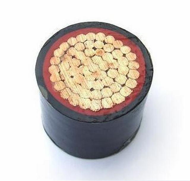  0.6/1kv condutores de cobre com isolamento de PVC revestido de PVC Nyy-O 1 x 240mm2, cabo de alimentação