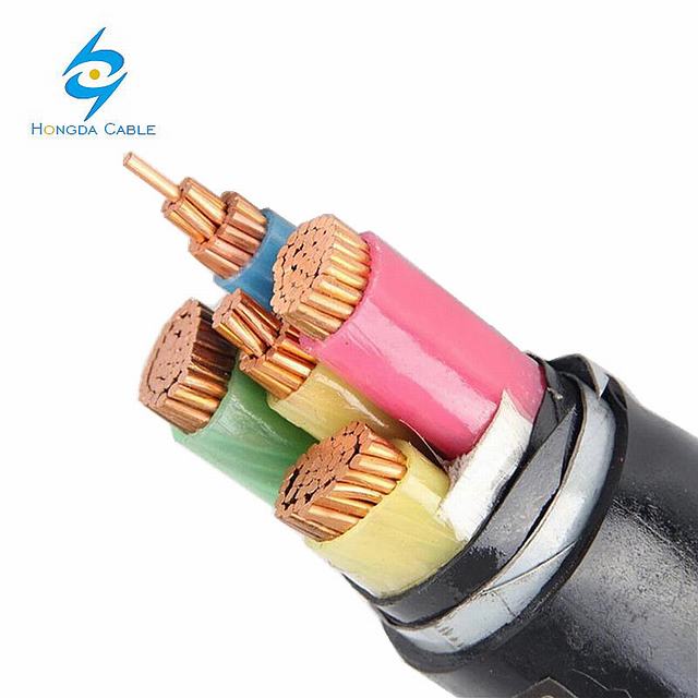
                                 0.6/1kv Conductor Cu Isnulation PVC Cinta de aluminio PVC Cable de alimentación                            