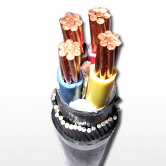  0.6/1kv de tensión baja el Conductor de cobre o aluminio aislante XLPE Blindó el cable de alimentación
