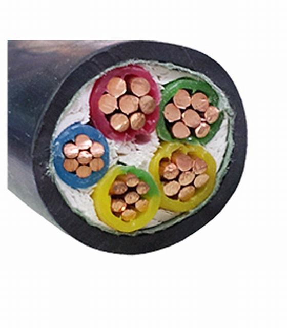 0.6/1kv Stranded Copper Conductor PVC Insulated PVC Sheathed 5X4mm2 Power Cable