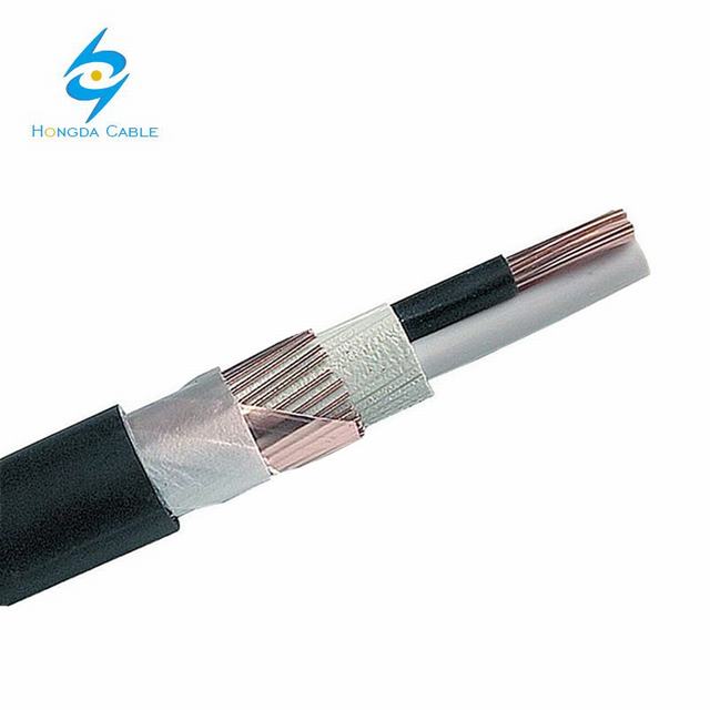  Hf Xcmk 0.6/1kv fil de cuivre blindé Blindé Câble d'alimentation sans halogène