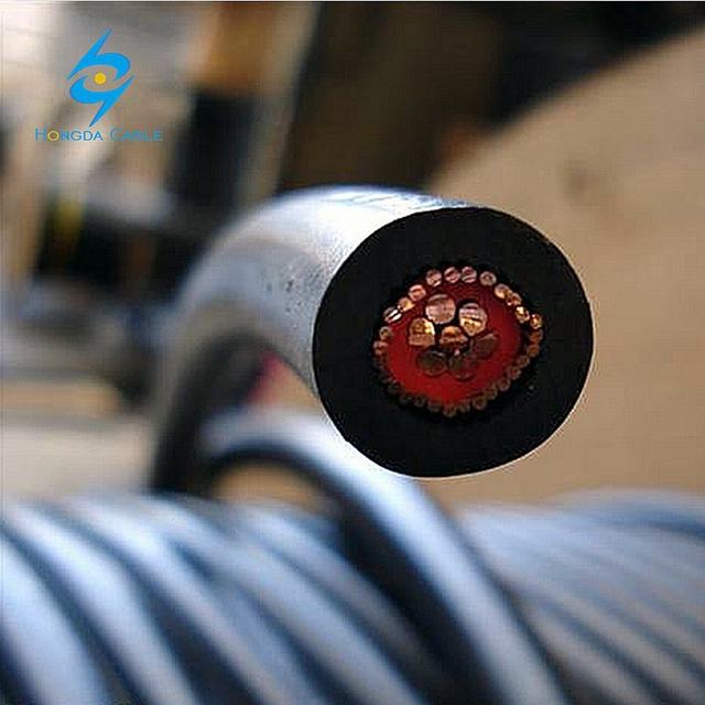 1*16+16+4*0.5mm2 1/0.8mm PE Insulated of Pilot 1.1mm Neutral Conductor Split Concentric Cables