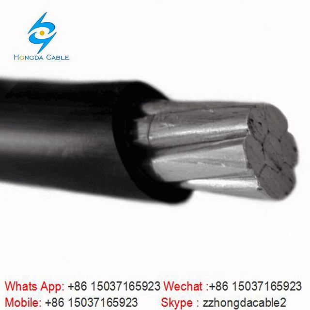 
                                 1*50 Cable aislado de aluminio/PVC/PE/XLPE Cable aislado de HDPE                            