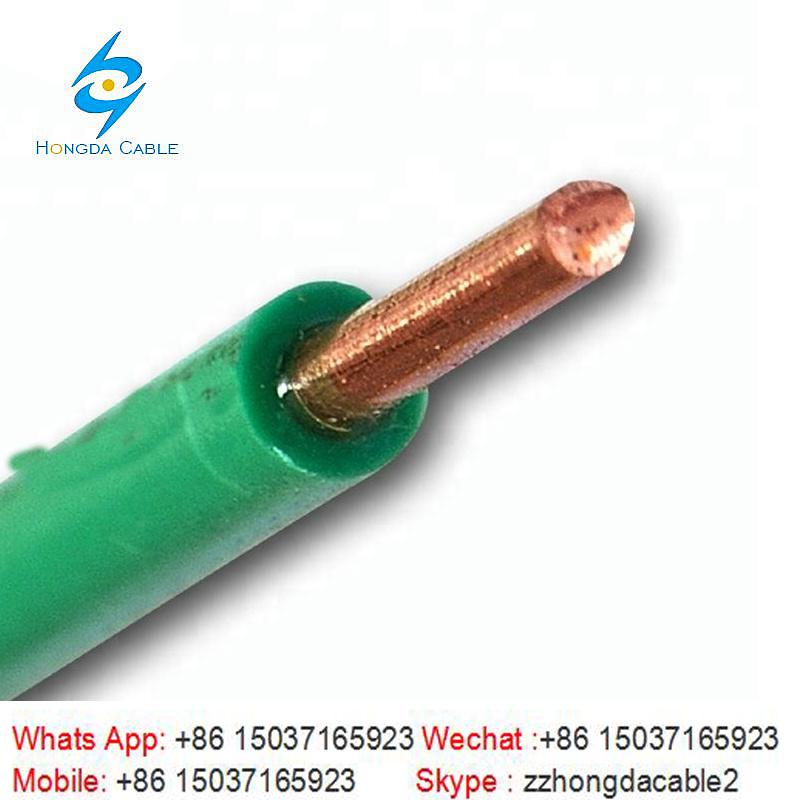 
                                 conduttore isolato PVC elettrico di rame del collegare 1.5mm2                            
