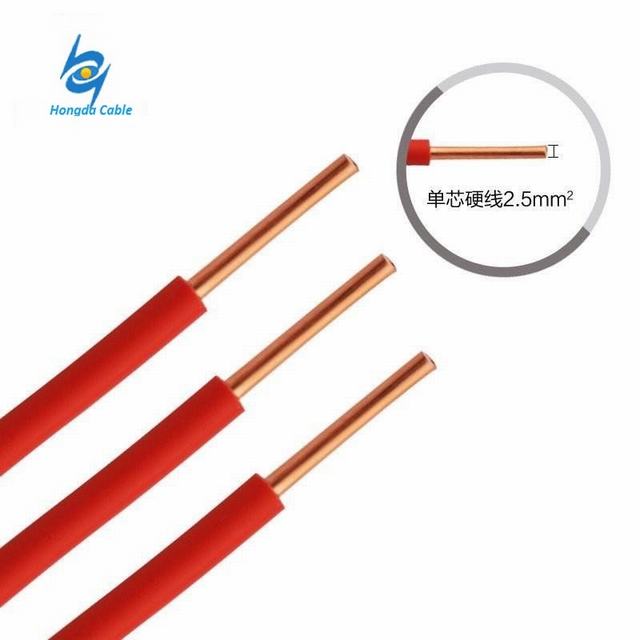  1 núcleos de 1,5 mm 2,5 mm de cobre de 4mm Cable de PVC flexible Precio