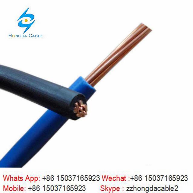 
                                 10 AWG 100% de cobre, cable aislado Thw cable aislado con PVC                            