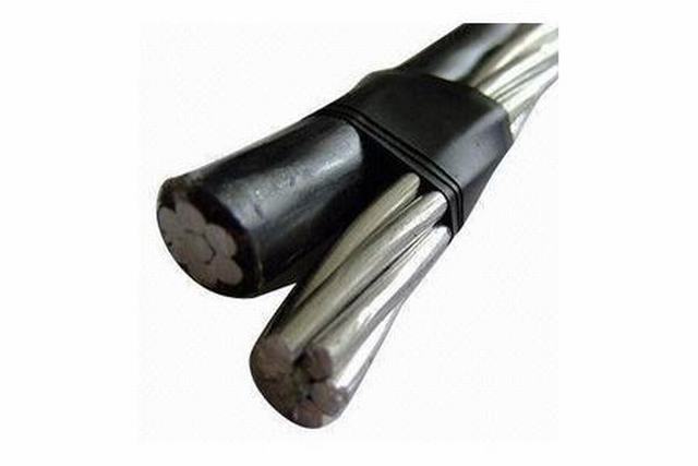 1000V PVC (PE, XLPE) Insulated Phase Core Aerial Bundled Cable with Bare AAC Neutral Core