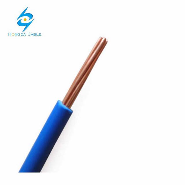  12AWG alambre eléctrico de cable de cobre aislados con PVC