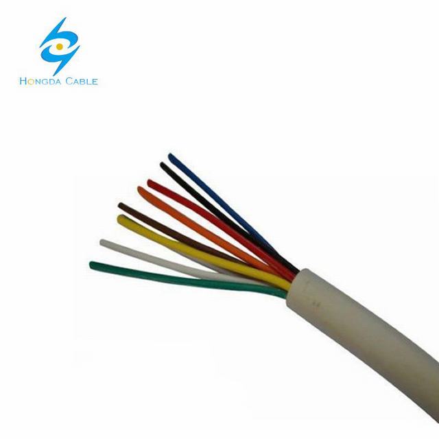  16 núcleos de 1mm2 de 2,5 mm2 4mm2 Cable de control de PVC flexible
