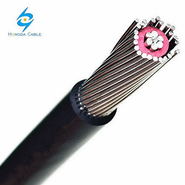  16mm de aluminio PVC Conductor neutro concéntricos Cable eléctrico