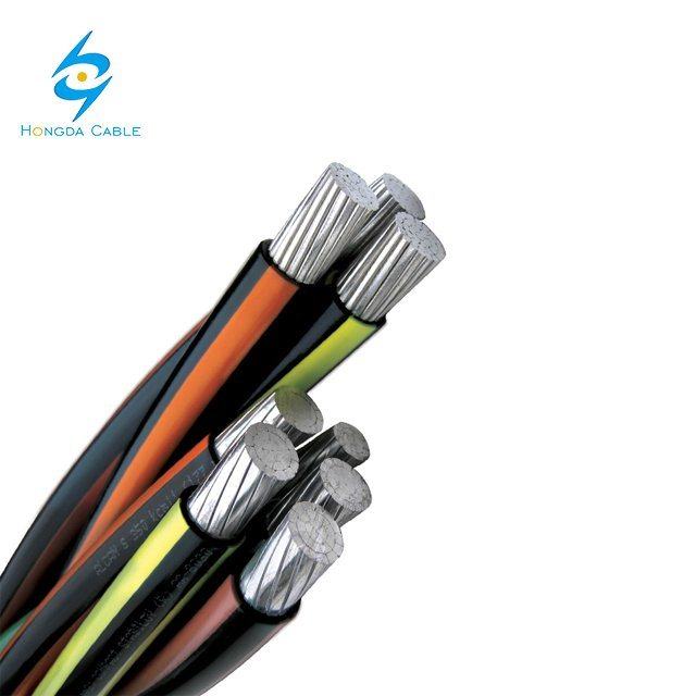 1kv XLPE Insulated ABC Cable, 4 Cores Aerial Bunched Cable for Overhead Construction