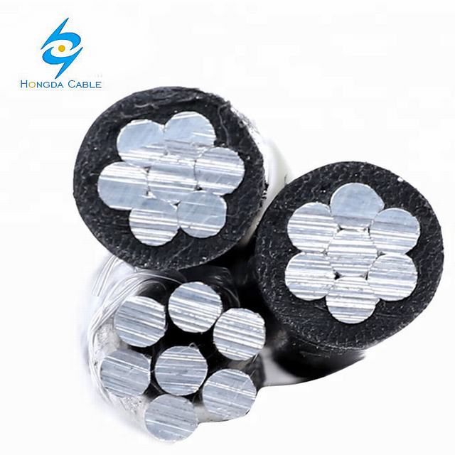 
                                 2*16+1*16 ABC Cable de aluminio con aislamiento de cables XLPE generales                            