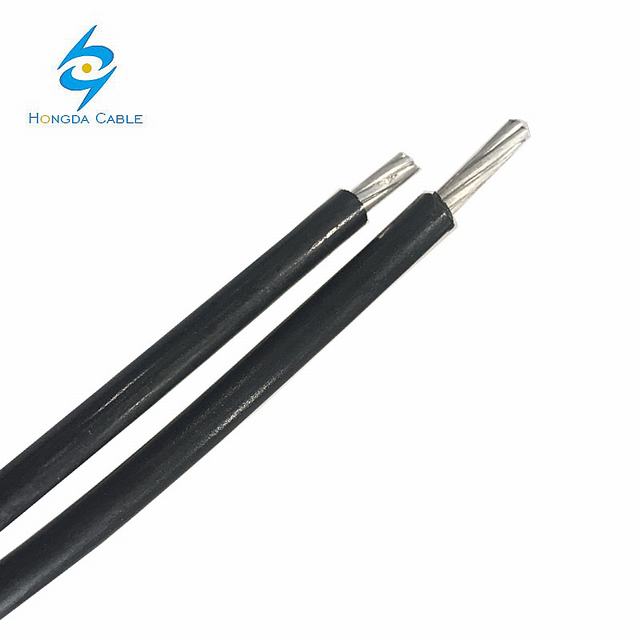 2 Core Cable 10sqmm Cables Aluminum XLPE LDPE Insulated Cables