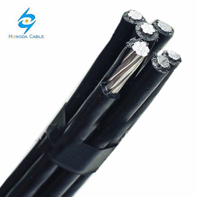 3*35+54.6+2*16 ABC Aluminum Overhead Cable XLPE/PE Insulated Cable