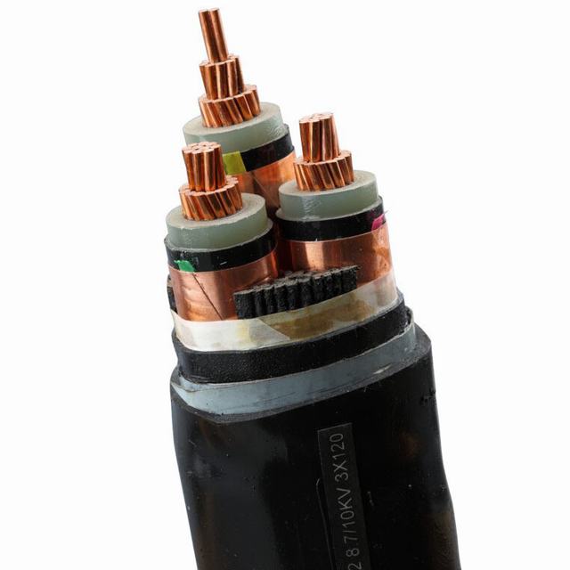 3.6Kv 22kv 30kv hasta 35kv XLPE Conductor de cobre o aluminio Precio Cable aislado