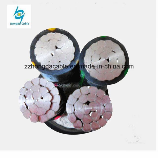 3*70+1*70 ABC Aluminum XLPE Insulated Self-Sustaining Overhead Drop Cable