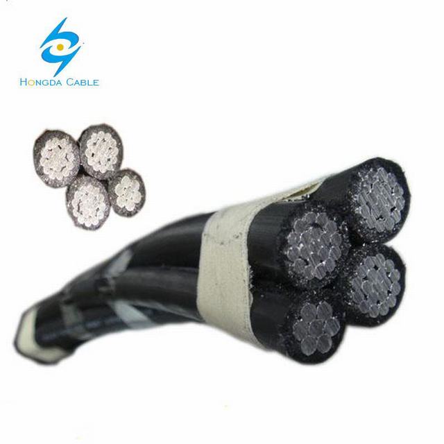 3*70+54.6 ABC Aluminum Overhead Cable XLPE/PE Insulated Cable