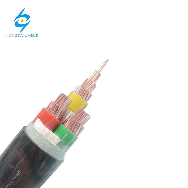 3 Core Power Cable XLPE Underground Cable Cooper Conductor 3*95mm 3X120mm 3X240mm Power Cable