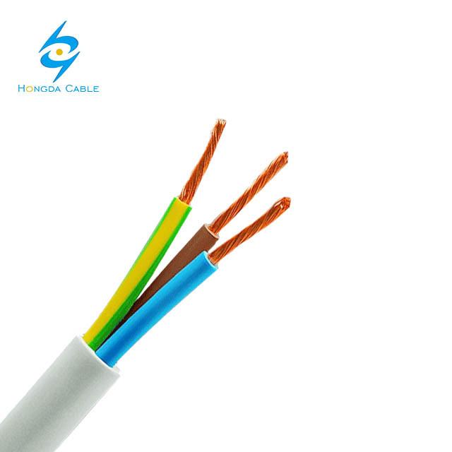 
                                 3 núcleos Sjoow 16 AWG 22 AWG 24 AWG aprobado por UL Cable de cobre flexible                            