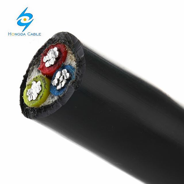 3 Cores 25mm2 Aluminum Power Cable XLPE Insulated Aluminum Electrical Cable