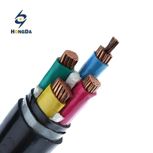 3 Phase Swa Underground 4c 4 Core 25mm 35mm 50mm Armoured 0.6 1kv Cu XLPE Swa PVC Power Cable