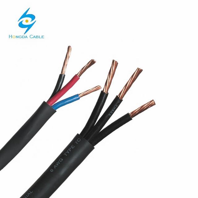 300/500V 3 Core Solid or Stranded Copper Conductor PVC Electrical Wire