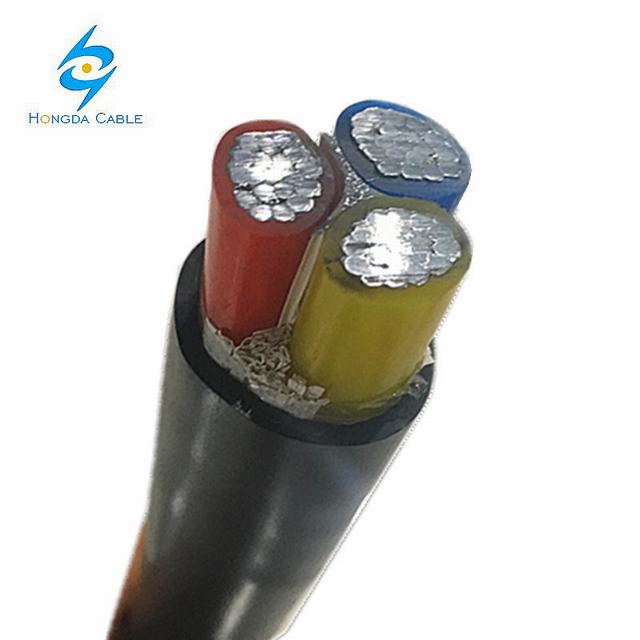 
                                 3x70mm Cable Nayy 0,6 1kv Nayy Cable de alimentación de PVC                            