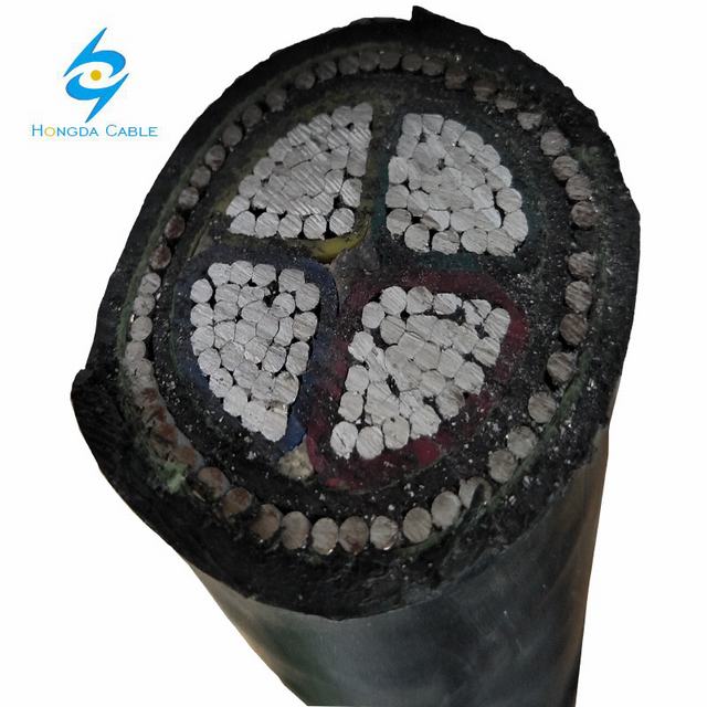 4*120 Steel Wire Armored Aluminum Conductor Cable Yjlv32 Cable