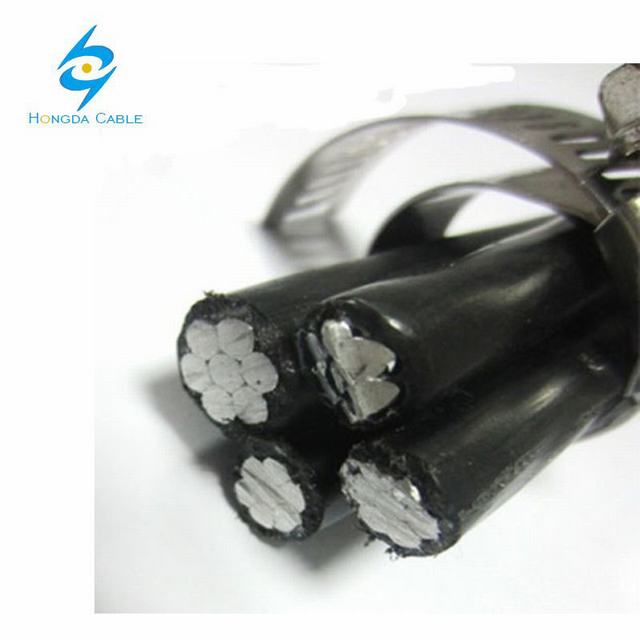 4*35 Aluminum Cable XLPE Insulated Overhead ABC Cable