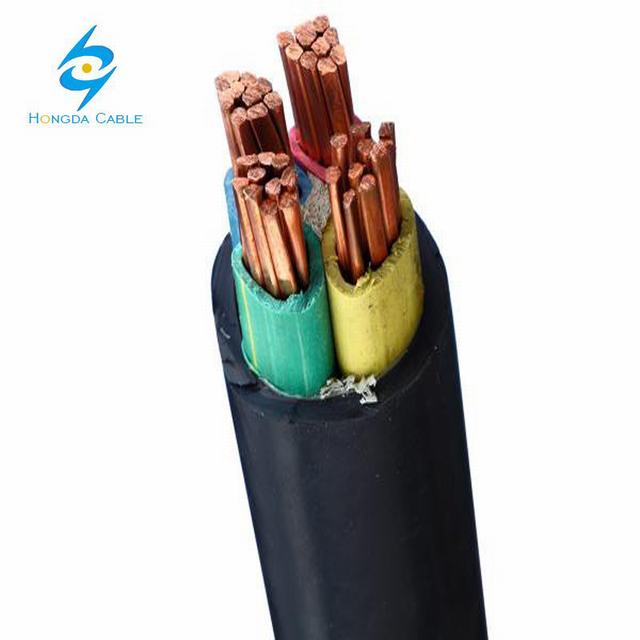  4*35 XLPE Insualted Cable de cobre del cable de alimentación chaqueta