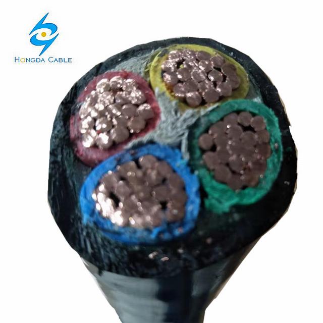 4*4/0AWG PVC Insulated Copper Power Cable 19 Stranded Copper Cable