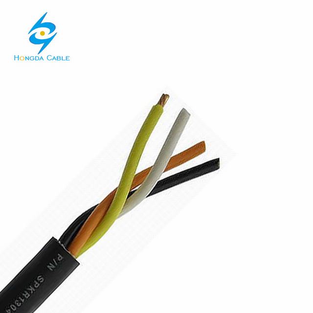  De 4 Núcleos de 6mm Cable Flexible Cable Eléctrico Wholesale