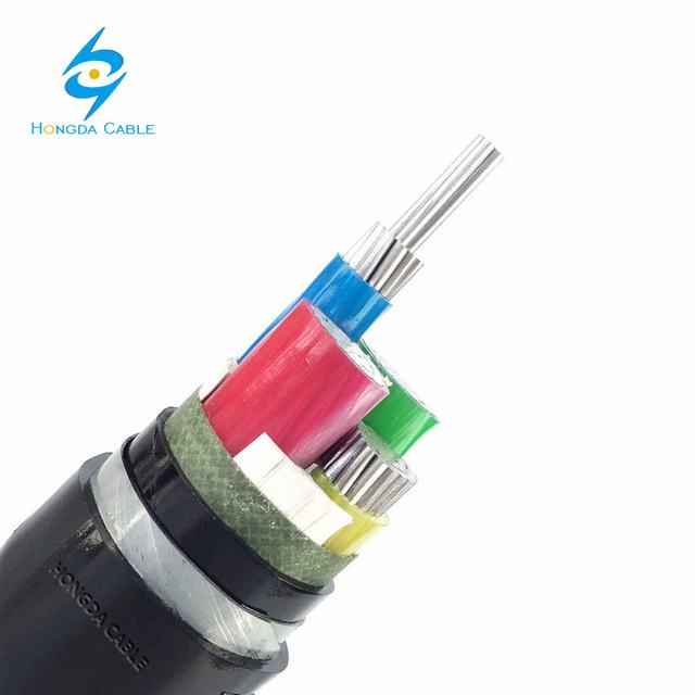 4 Core Spiral Cable and 4 Core Armoured Cable