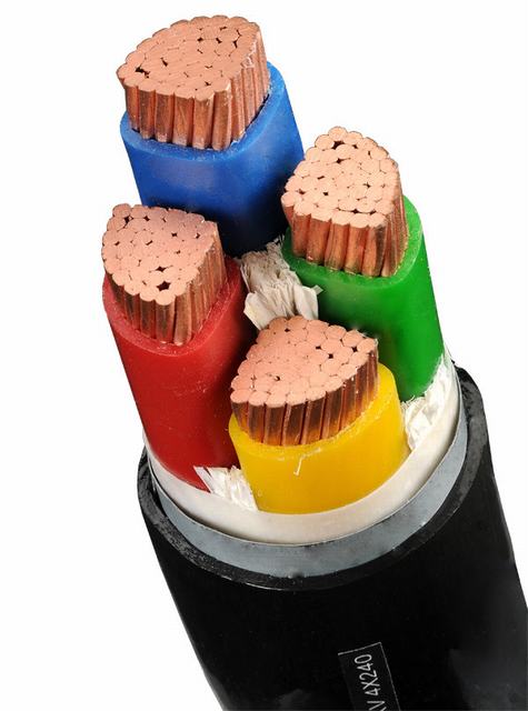  4 núcleos 150sqmm Cable de cobre con aislamiento XLPE 0.6/1kv