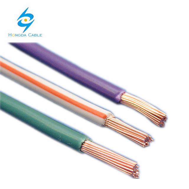 
                                 450/750V aislados en PVC flexible Cable Kiv Cable eléctrico                            